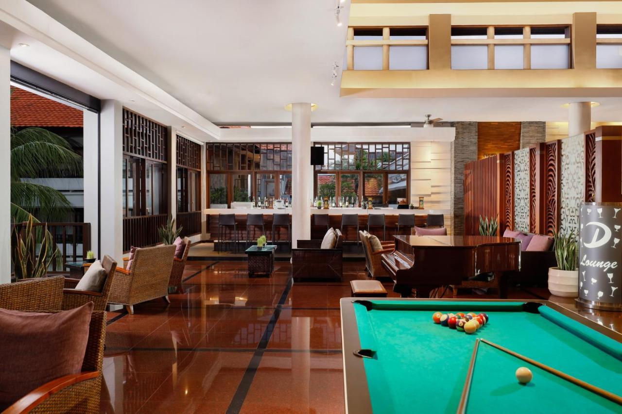 Bali Dynasty Resort Кута Экстерьер фото The interior of the hotel